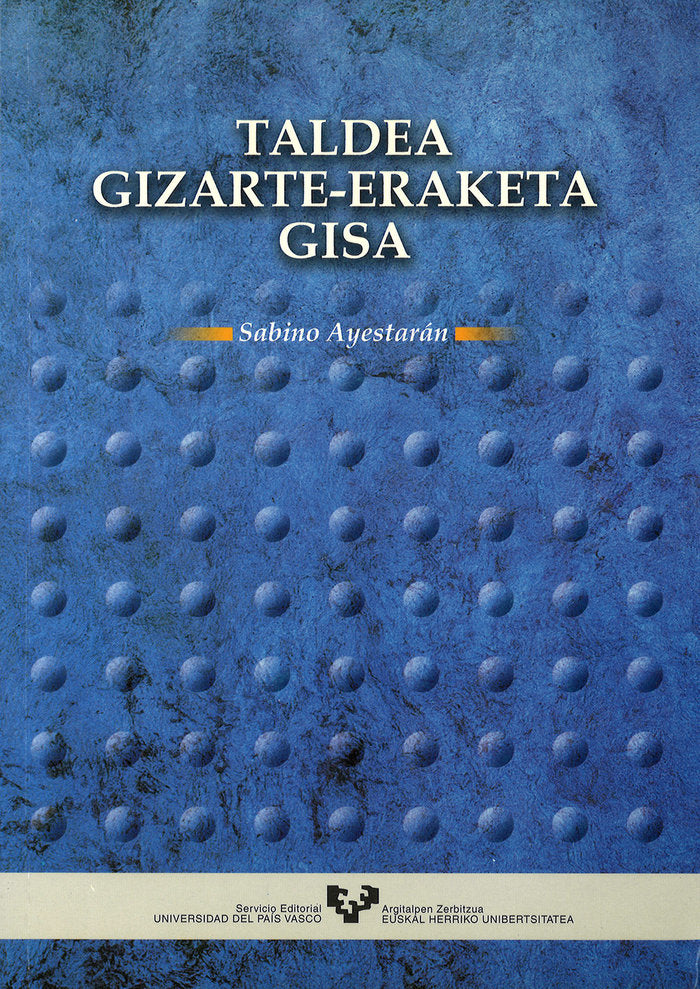 Taldea gizarte-eraketa gisa, de Ayestarán Etxeberría, Sabino | portada del libro