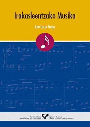Irakasleentzako musika, de Frega, Ana Lucía | portada del libro