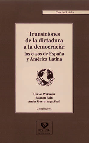 Transiciones de la dictadura a la democracia: los casos de España y América Latina | portada del libro