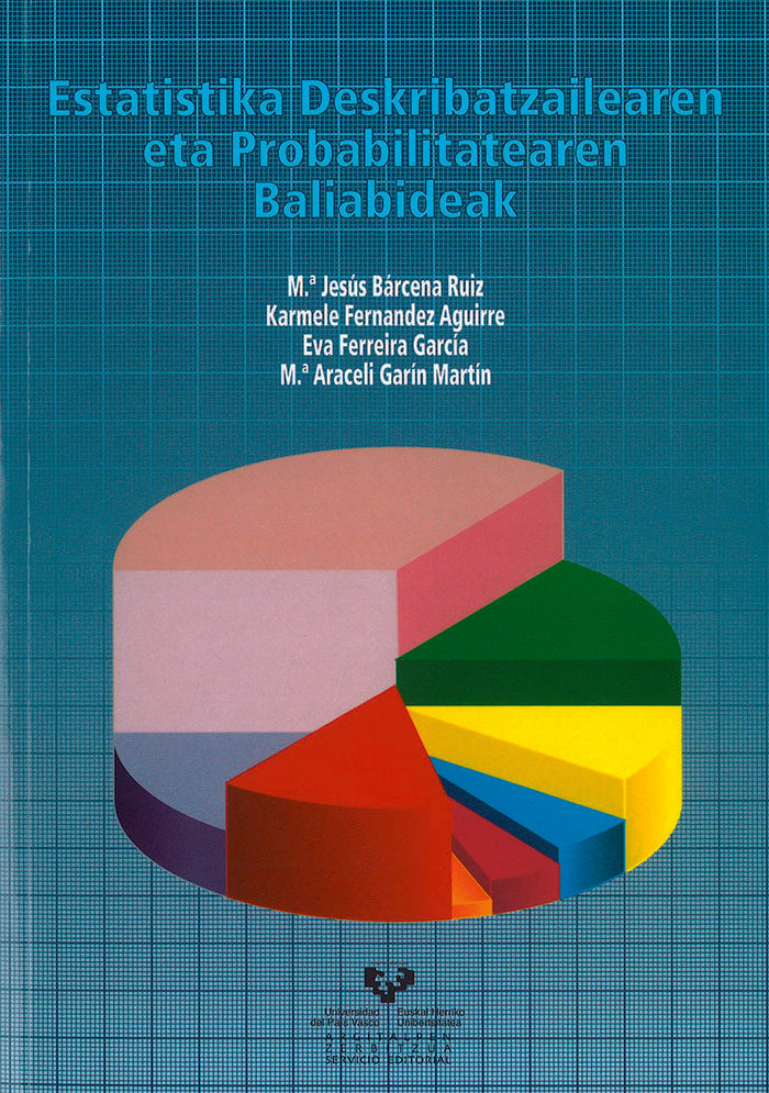 Estatistika deskribatzailearen eta probabilitatearen baliabideak, de Bárcena Ruiz, Mª Jesús | portada del libro