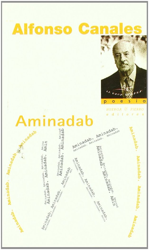 Aminadab, de Canales, Alfonso | portada del libro