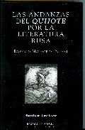 Las andanzas del Quijote por la literatura rusa, de Monforte Dupret | portada del libro