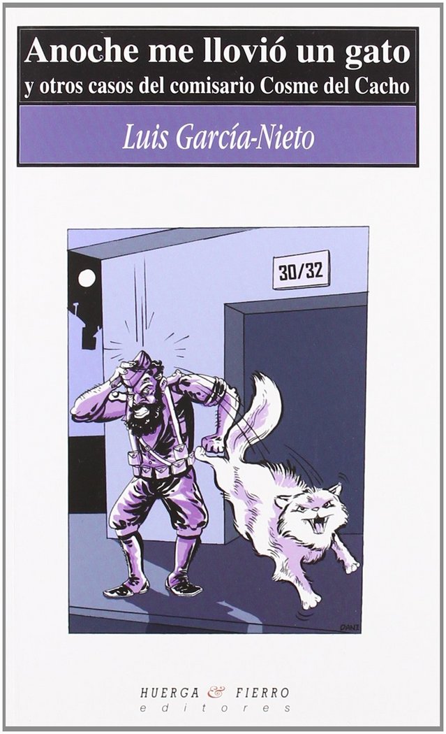 ANOCHE ME LLOVIO UN GATO, de GARCIA-NIETO | portada del libro