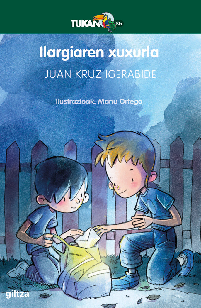 ILARGIAREN XUXURLA, de IGERABIDE SARASOLA, JUAN KRUZ | portada del libro