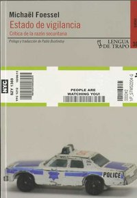 Estado de vigilancia, de Foessel, Michaël | portada del libro