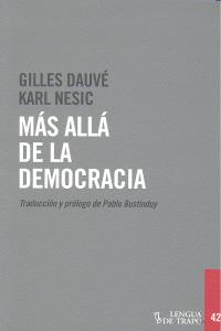 Más allá de la democracia, de Dauvé, Gilles | portada del libro
