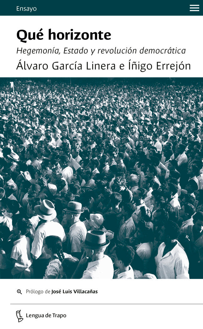 Qué horizonte, de Errejón, Íñigo | portada del libro