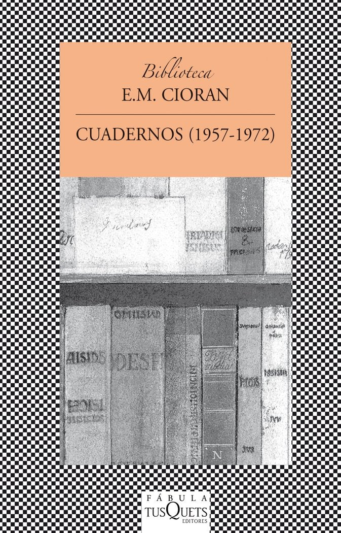 Cuadernos, de Cioran | portada del libro