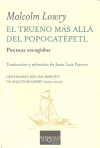El trueno más allá del Popocatépetl, de Lowry, Malcolm | portada del libro
