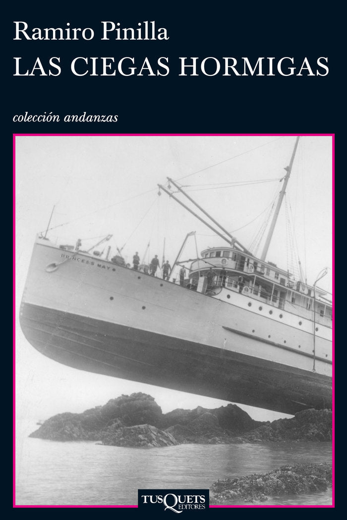 Las ciegas hormigas, de Pinilla, Ramiro | portada del libro