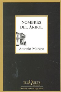 Nombres del árbol, de Moreno, Antonio | portada del libro