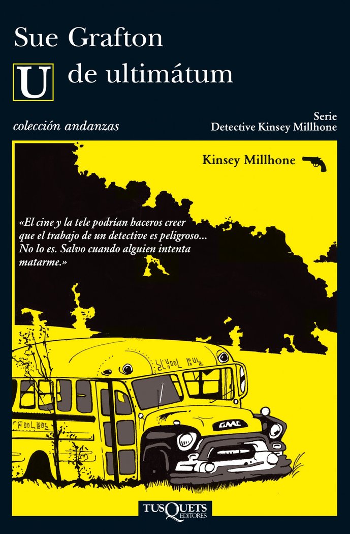 U de ultimátum, de Grafton, Sue | portada del libro