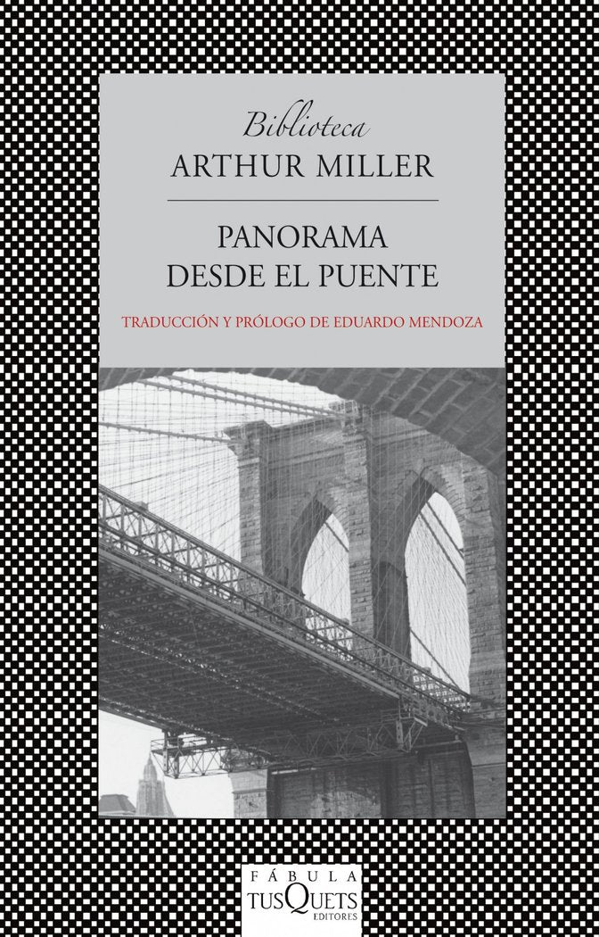 Panorama desde el puente, de Miller | portada del libro