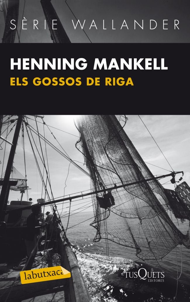 Els gossos de Riga, de Mankell | portada del libro