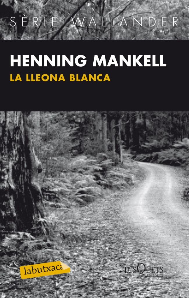 La lleona blanca, de Mankell | portada del libro