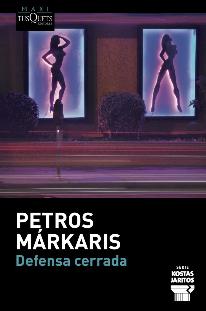 Defensa cerrada, de Márkaris, Petros | portada del libro