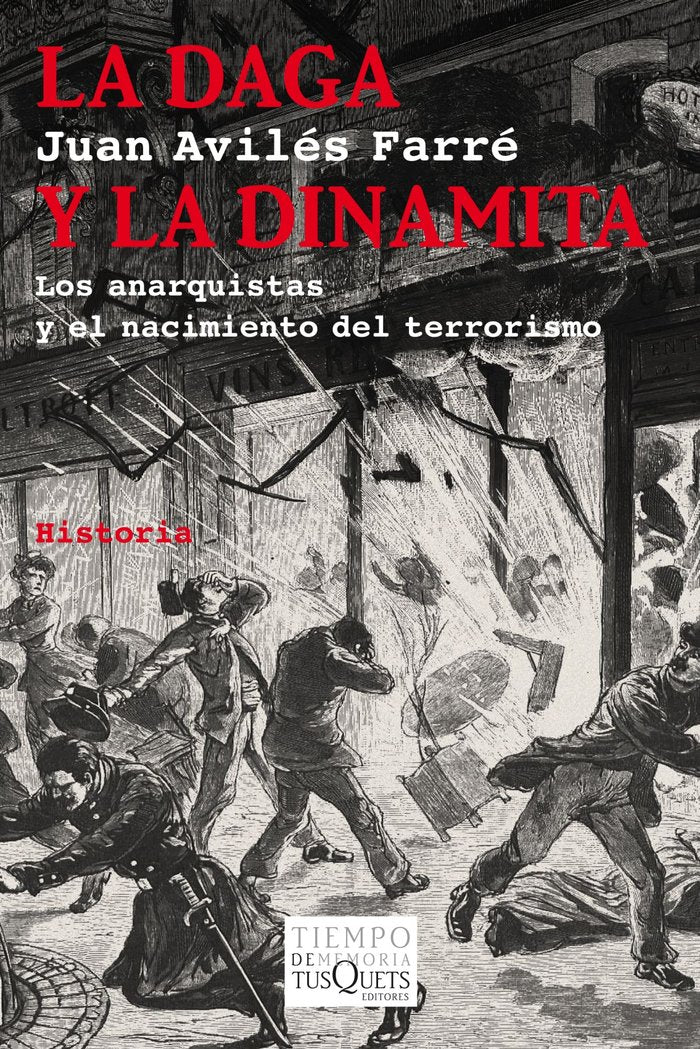 La daga y la dinamita, de Avilés Farré | portada del libro