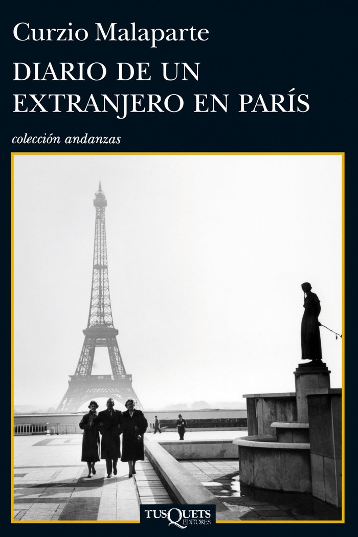 Diario de un extranjero en París, de Malaparte, Curzio | portada del libro