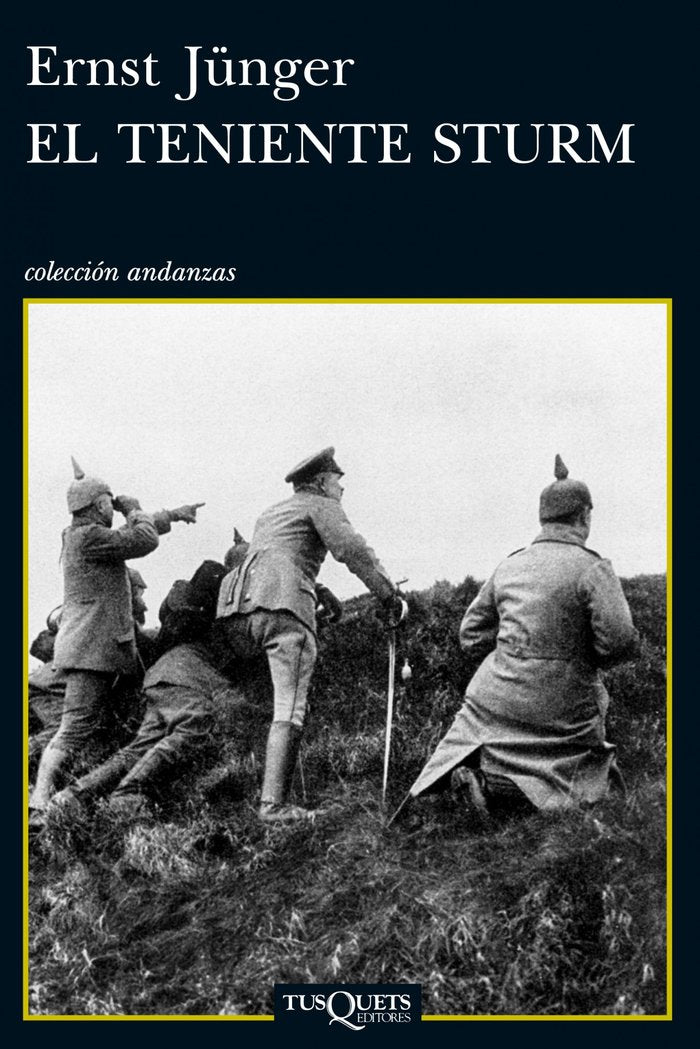 El teniente Sturm, de Jünger | portada del libro