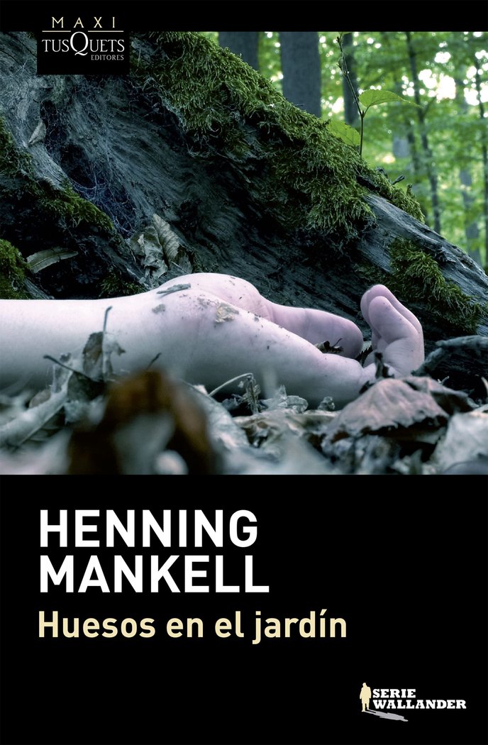 Huesos en el jardín, de Mankell | portada del libro