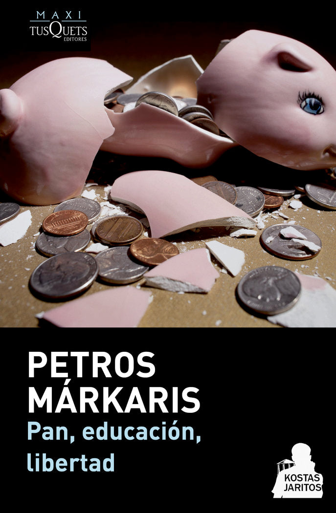 Pan, educación, libertad, de Márkaris, Petros | portada del libro
