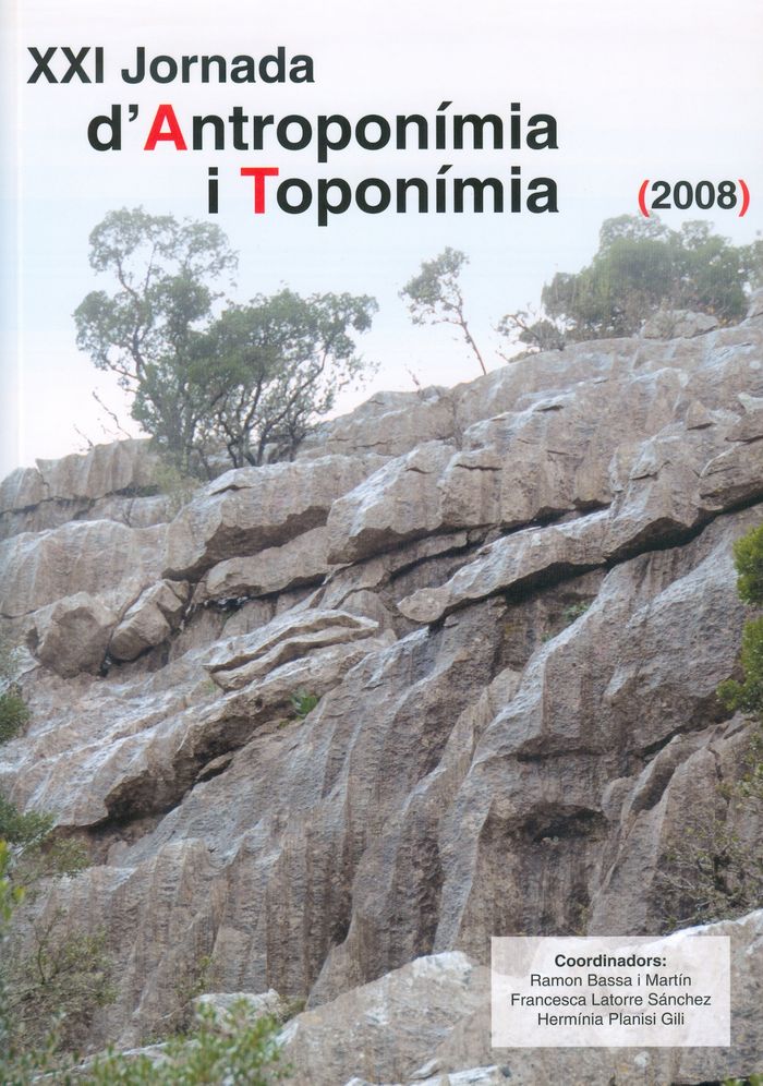 XXI Jornada dÆAntroponímia i Toponímia, de Varios autores | portada del libro