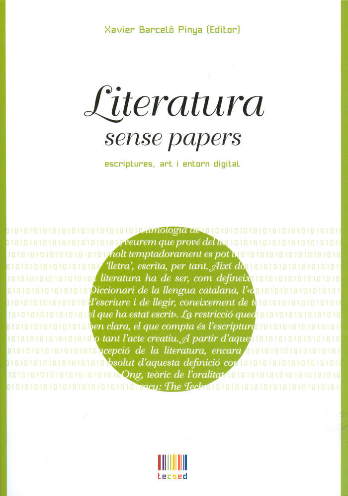 Literatura sense papers | portada del libro