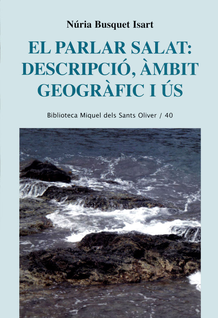 El parlar salat: descripció, àmbit geogràfic i ús, de Busquet Isart | portada del libro