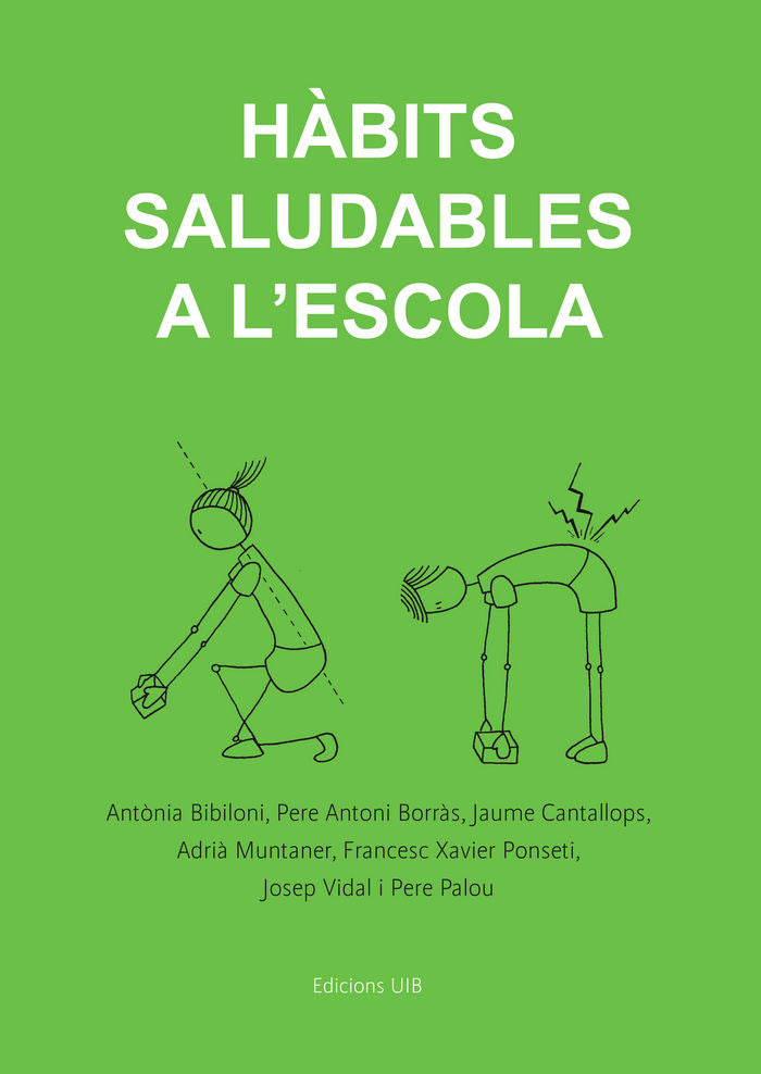 Hàbits saludables a l'escola, de Bibiloni Salleins, Antònia Maria | portada del libro