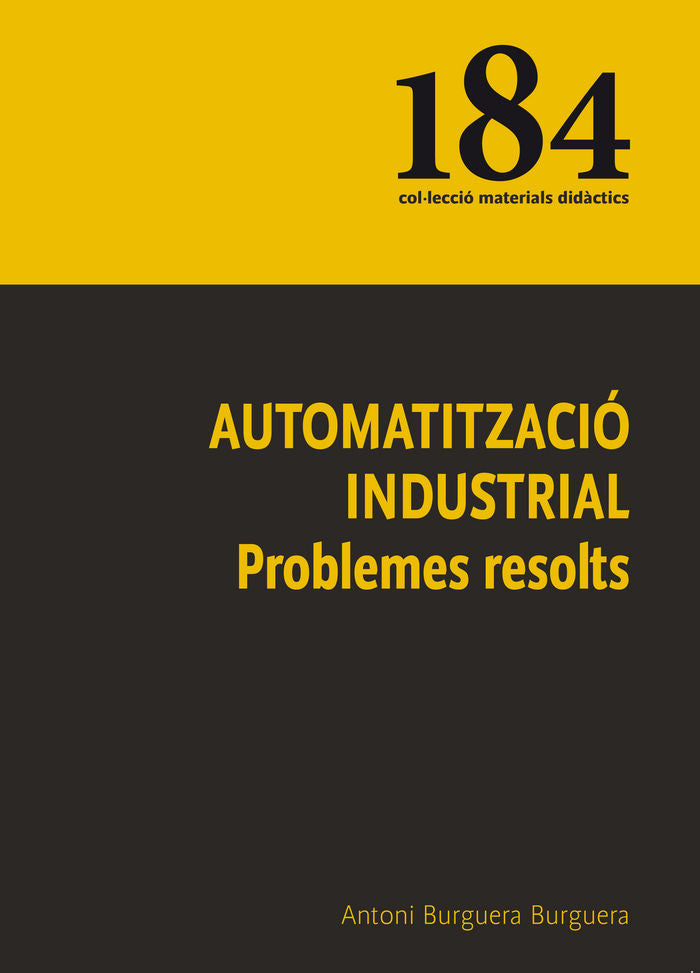 Automatització industrial, de Burguera Burguera, Antoni | portada del libro