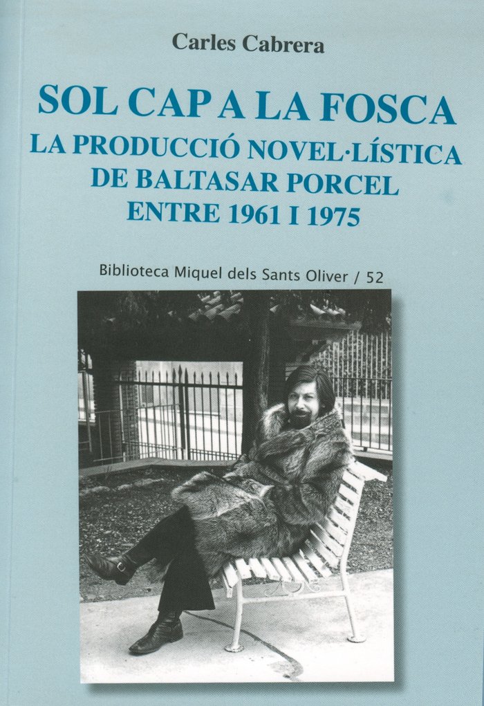 SOL CAP A LA FOSCA, de CABRERA VILLALONGA, CARLES | portada del libro