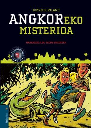 Angkoreko misterioa, de Sortland | portada del libro