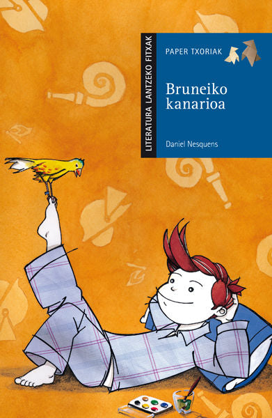 Literatura lantzeko fitxak. Bruneiko kanarioa, de Villarroya Samaniego, Elena | portada del libro