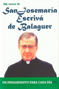 366 Textos de San Josemaría Escrivá de Balaguer, de Fernández Guzmán, Eleuterio | portada del libro