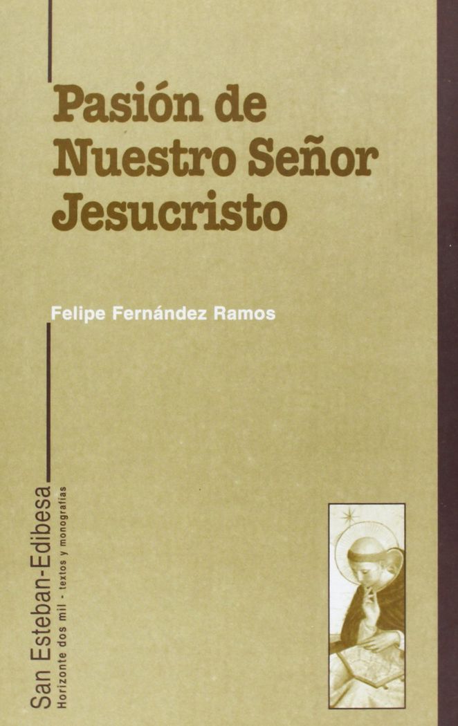 PASION DE NUESTRO SEÑOR JESUCRISTO, de Fernández Ramos | portada del libro