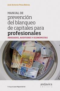 Manual de prevención del blanqueo de capitales para profesionales, de José Antonio Pena Beiroa | portada del libro