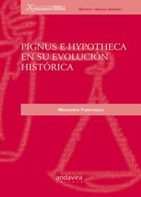 Pignus e hypotheca en su evolución histórica, de Fuenteseca | portada del libro
