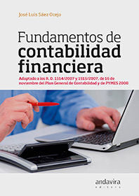 FUNDAMENTOS DE CONTABILIDAD FINANCIERA, de SÁEZ OCEJO | portada del libro