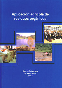 Aplicación agrícola de residuos orgánicos., de Boixadera Llobet | portada del libro