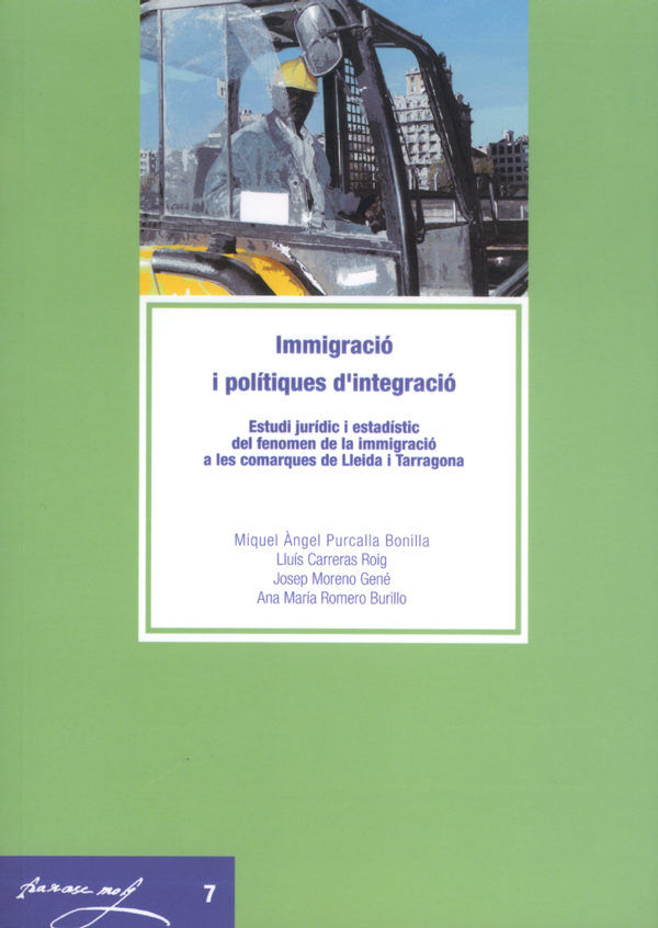 Immigració i polítiques d'integració., de Varios autores | portada del libro