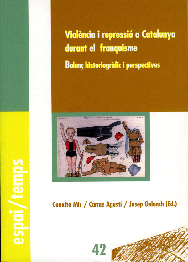Violència y repressió a Catalunya durant el franquisme., de Mir Curcó | portada del libro