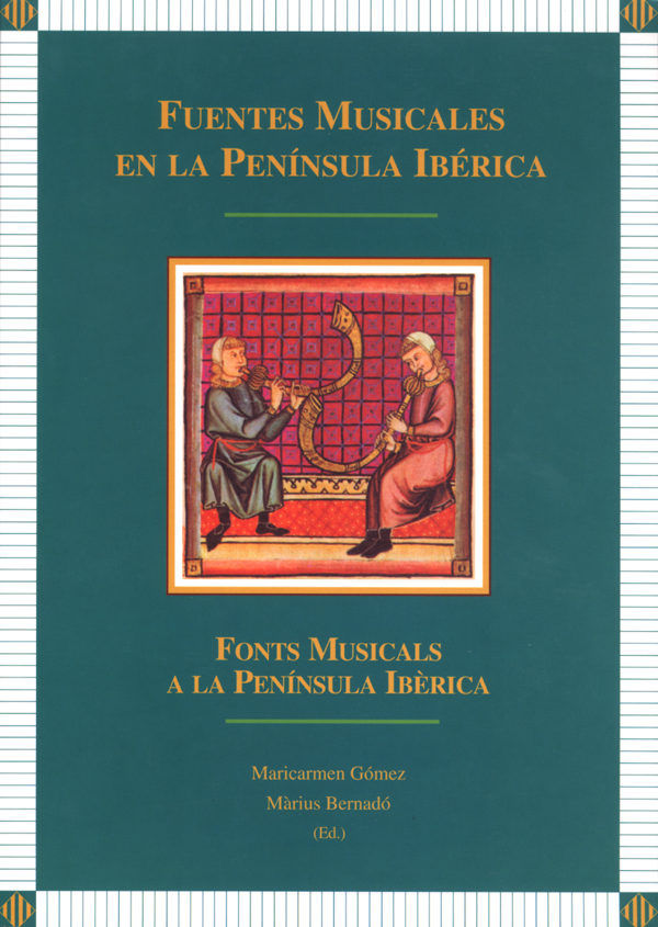 Fuentes musicales en la Península Ibérica., de Gómez Muntaner | portada del libro