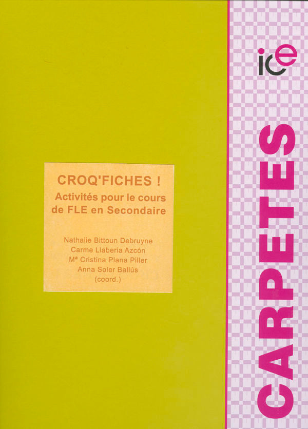Croq'fiches!, de Bittoun Debruyne, Nathalie | portada del libro