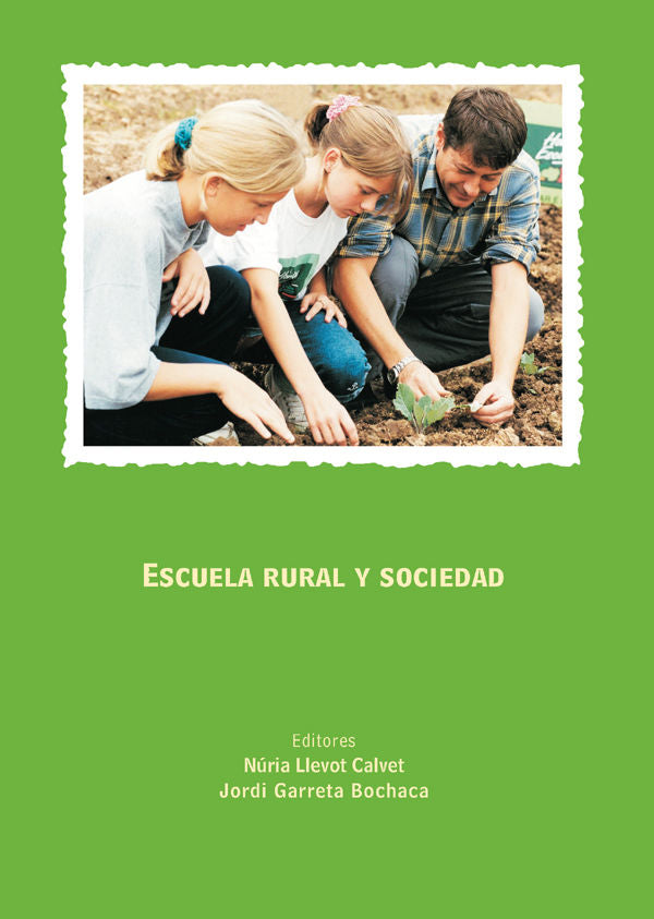 ESCUELA RURAL Y SOCIEDAD, de LLEVOT CALVET | portada del libro