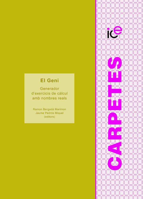 El geni., de Bergadà Marimon | portada del libro