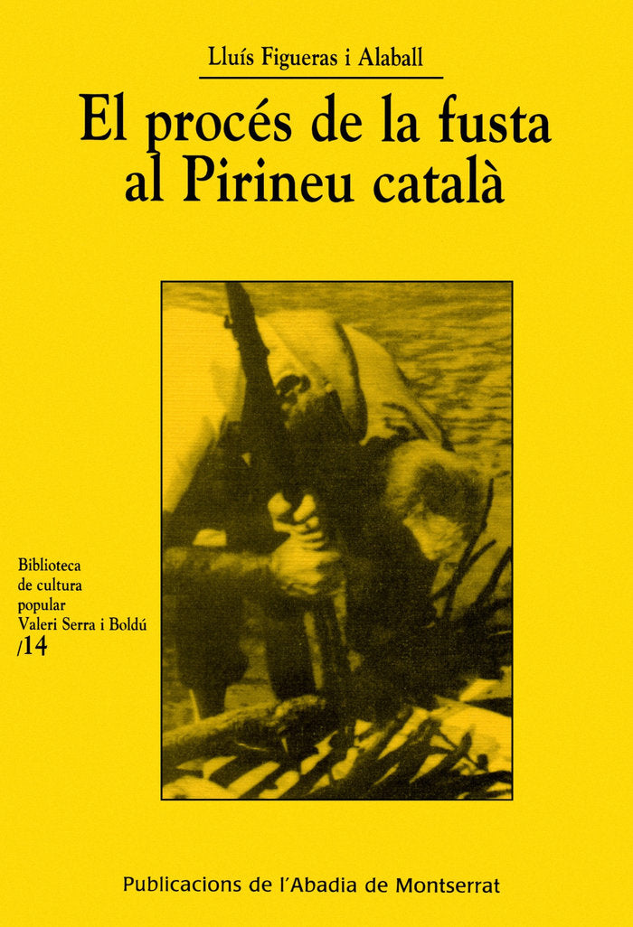 El procés de la fusta al Pirineu català, de Figueras i Alaball | portada del libro