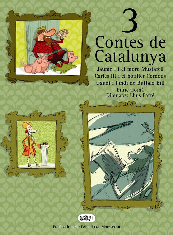 3 contes de Catalunya, de Gomà | portada del libro