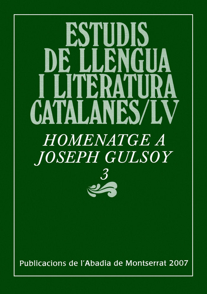 Homenatge a Joseph Gulsoy, 3, de Gimeno Betí, Lluís | portada del libro