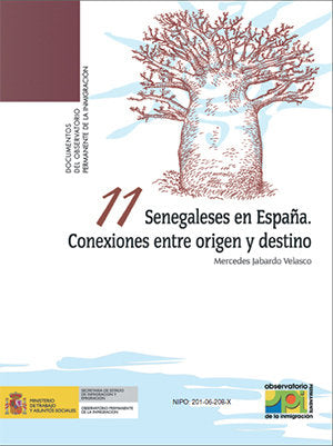 Senegaleses en España, de Jabardo Velasco, Mercedes | portada del libro
