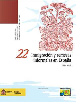 Inmigración y remesas informales en España., de Moré, Iñigo | portada del libro
